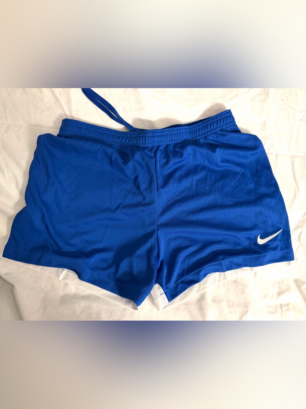 Nike Women's Blue Athletic Shorts Size S
